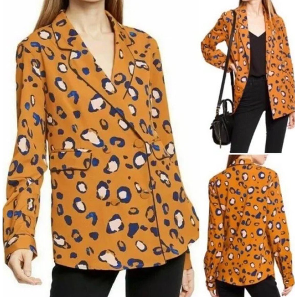 3.1 Phillip Lim X Target 20th Anniversary Collection Leopard Print Blazer Small - Picture 1 of 7